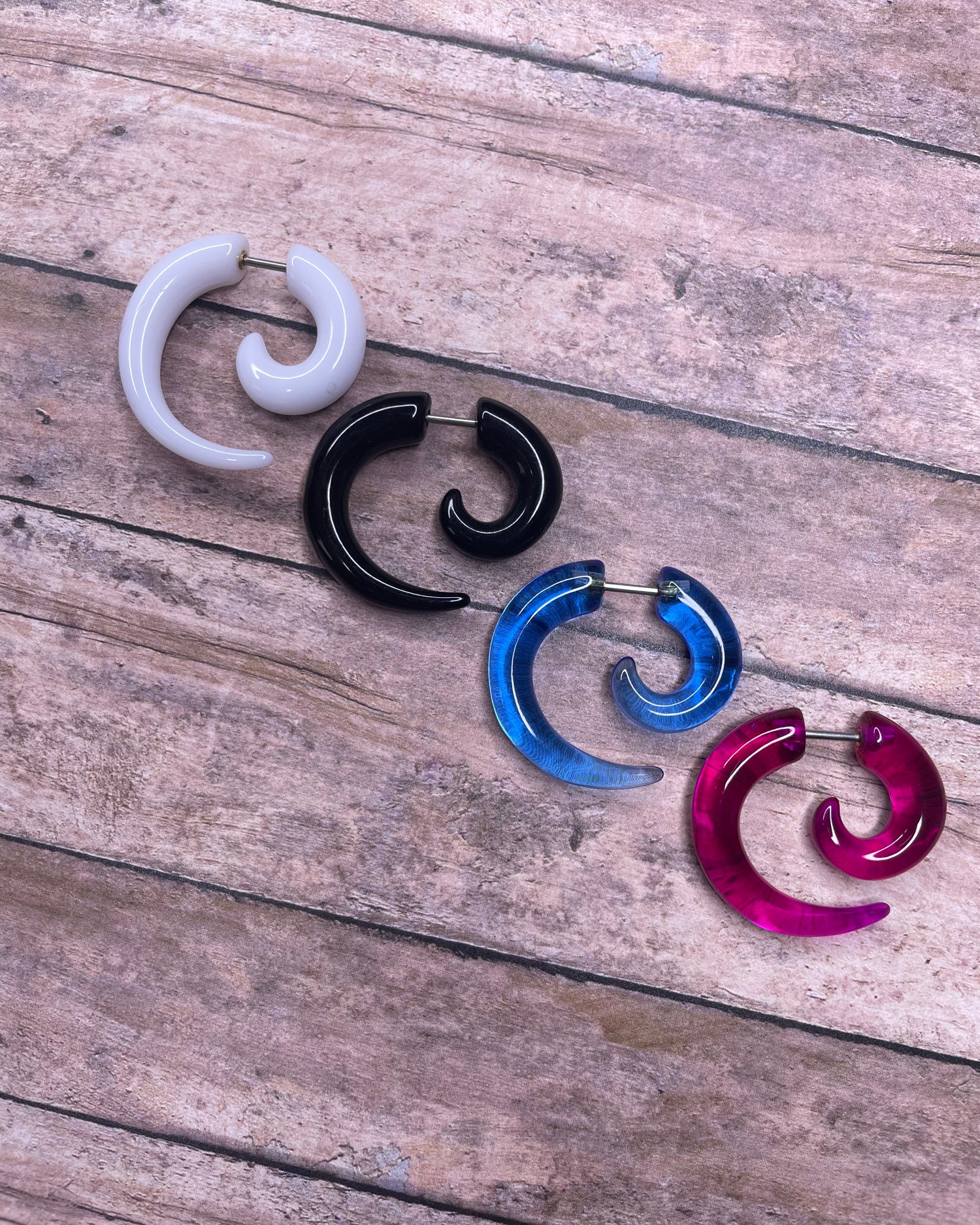 Fake Gauge Earrings